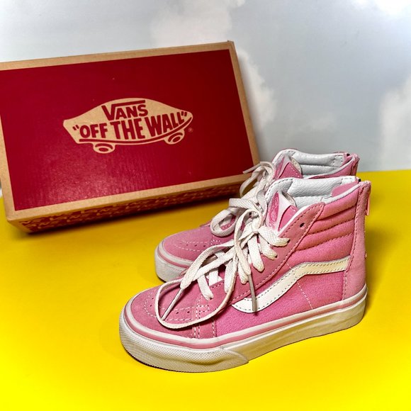 Pink Little Kids Van's SK8-Hi 11.5 *NEW* - Picture 1 of 9